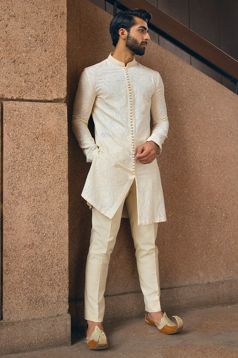 Pakistani Menswear | MNR-MNR-YB-08 - Official Agha Fabrics Ltd. - Agha Fabrics UK