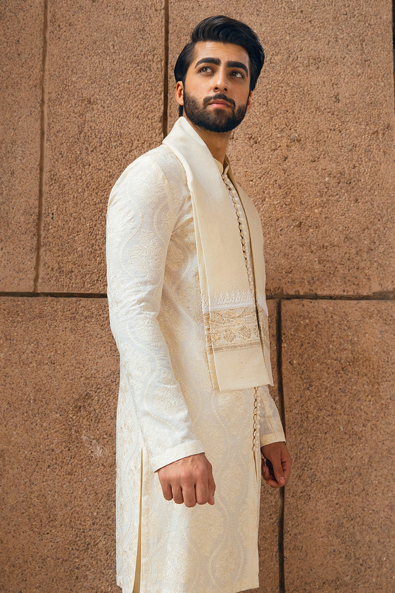 Pakistani Menswear | MNR-MNR-YB-08 - Official Agha Fabrics Ltd. - Agha Fabrics UK