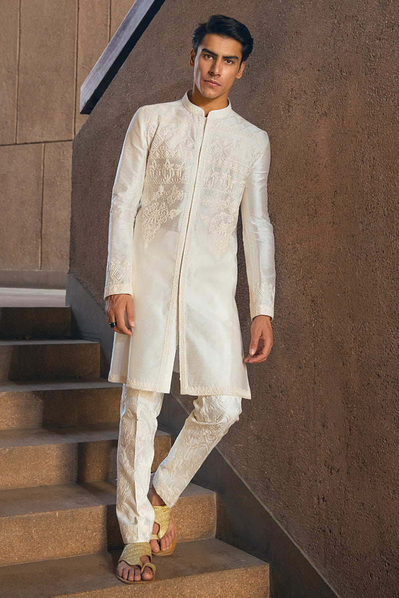 Pakistani Menswear | MNR-YB-16 - Official Agha Fabrics Ltd. - Agha Fabrics UK
