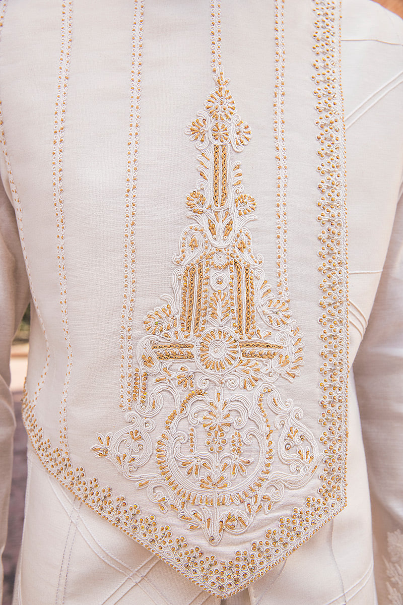 Pakistani Menswear | MNR-YB-18 - Official Agha Fabrics Ltd. - Agha Fabrics UK