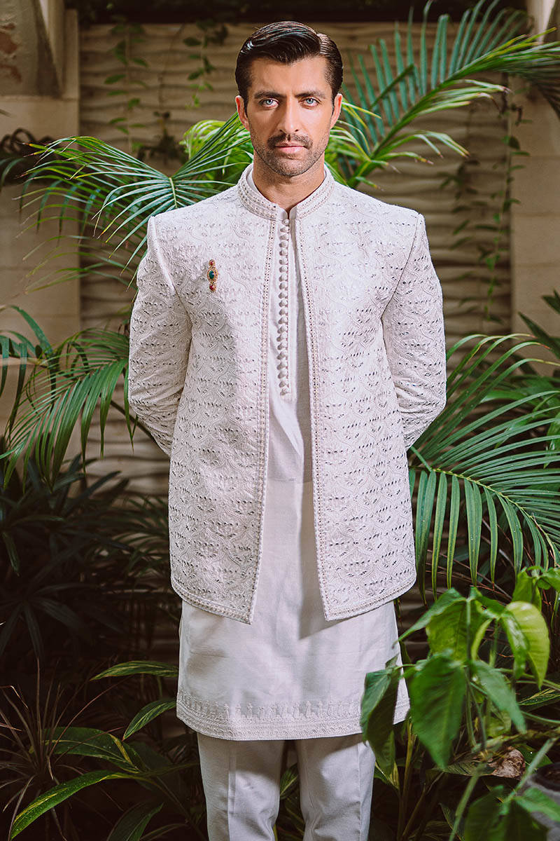 Pakistani Menswear | MNR-NAZIR - Official Agha Fabrics Ltd. - Agha Fabrics UK