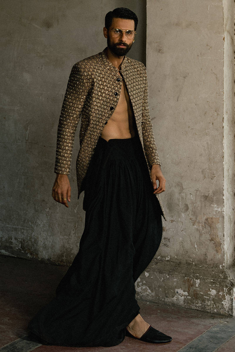 Pakistani Menswear | MNR-NAVROZ - Official Agha Fabrics Ltd. - Agha Fabrics UK