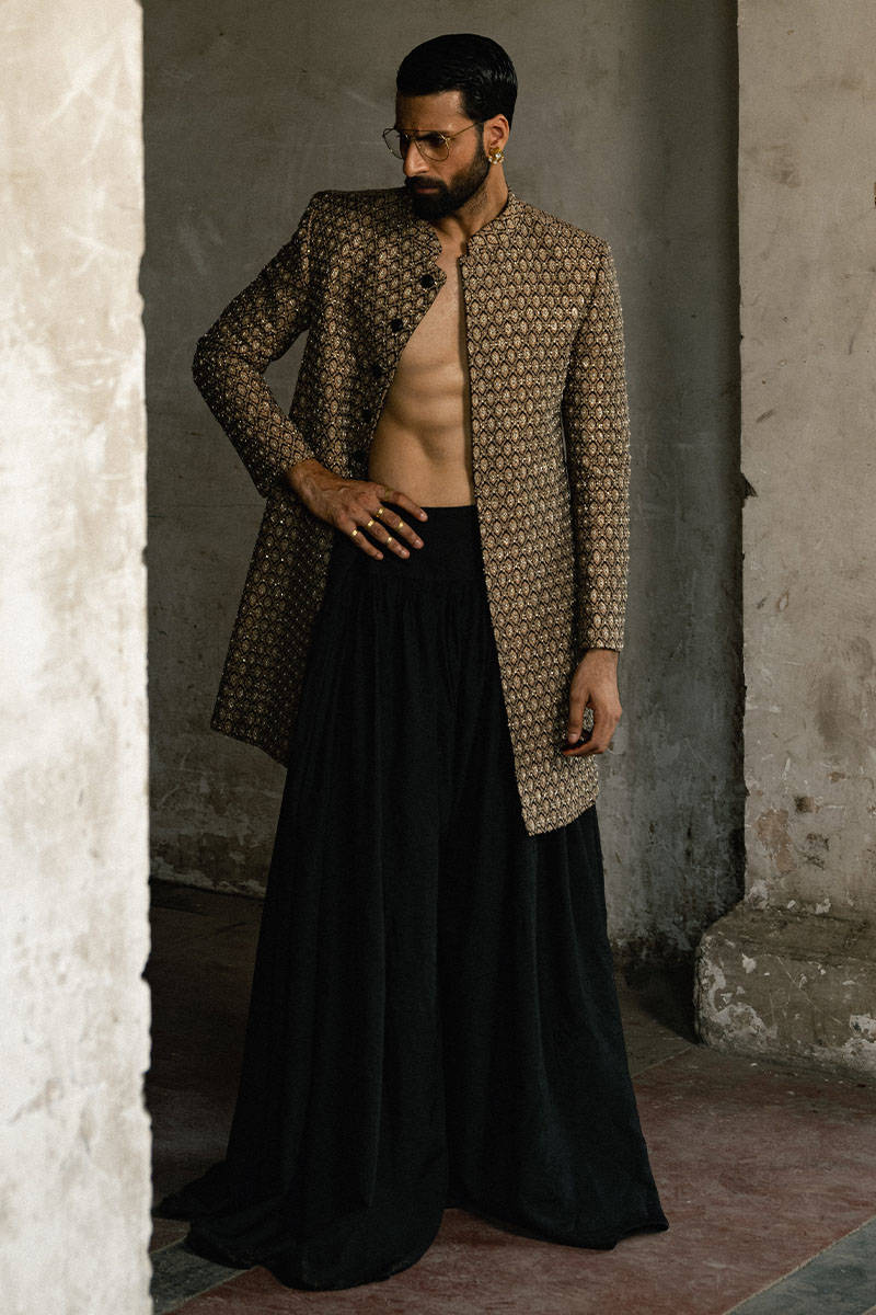 Pakistani Menswear | MNR-NAVROZ - Official Agha Fabrics Ltd. - Agha Fabrics UK