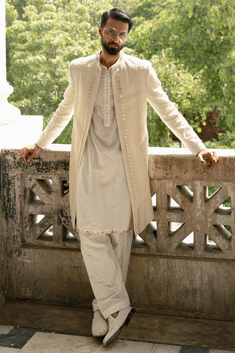 Pakistani Menswear | MNR-ZAROON - Official Agha Fabrics Ltd. - Agha Fabrics UK