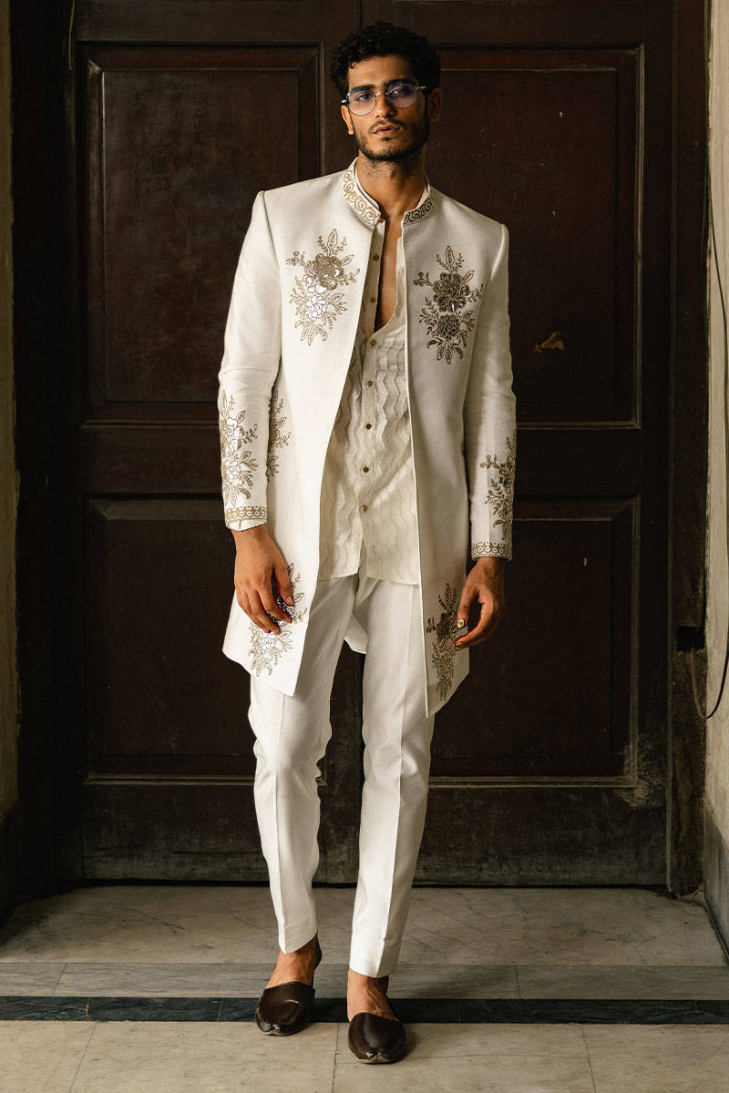 Pakistani Menswear | MNR-MEESAM - Official Agha Fabrics Ltd. - Agha Fabrics UK