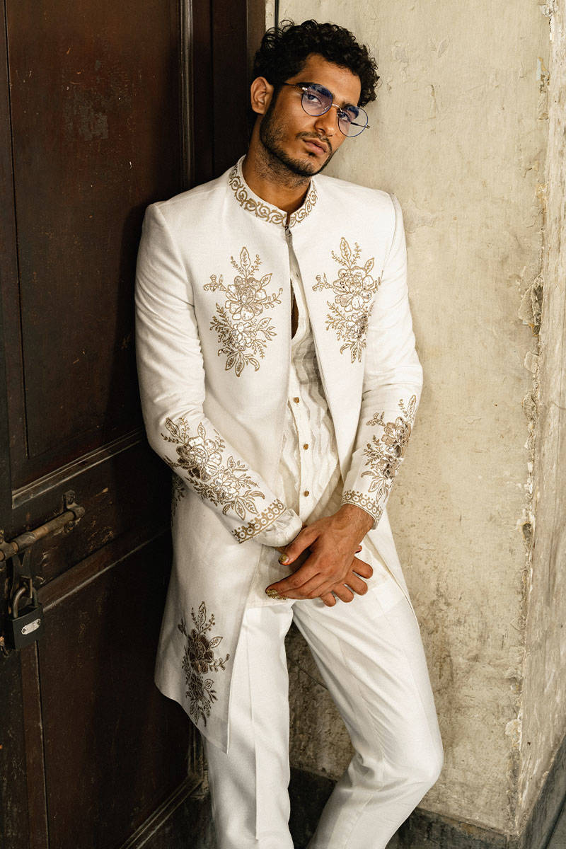 Pakistani Menswear | MNR-MEESAM - Official Agha Fabrics Ltd. - Agha Fabrics UK