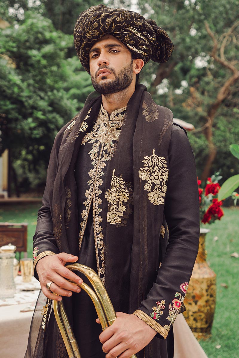 Pakistani Menswear | MNR-ZORAWAR - Official Agha Fabrics Ltd. - Agha Fabrics UK