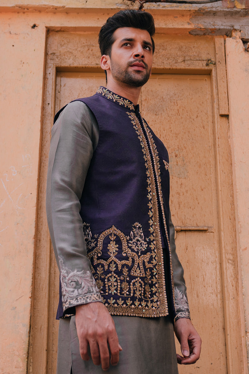 Pakistani Menswear | MNR-BASIM B - Official Agha Fabrics Ltd. - Agha Fabrics UK