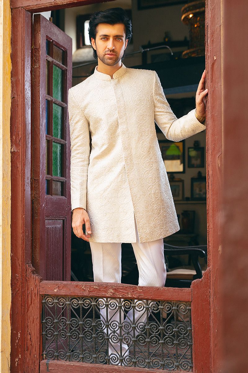 Pakistani Menswear | MNR-SHAHMIR - Official Agha Fabrics Ltd. - Agha Fabrics UK