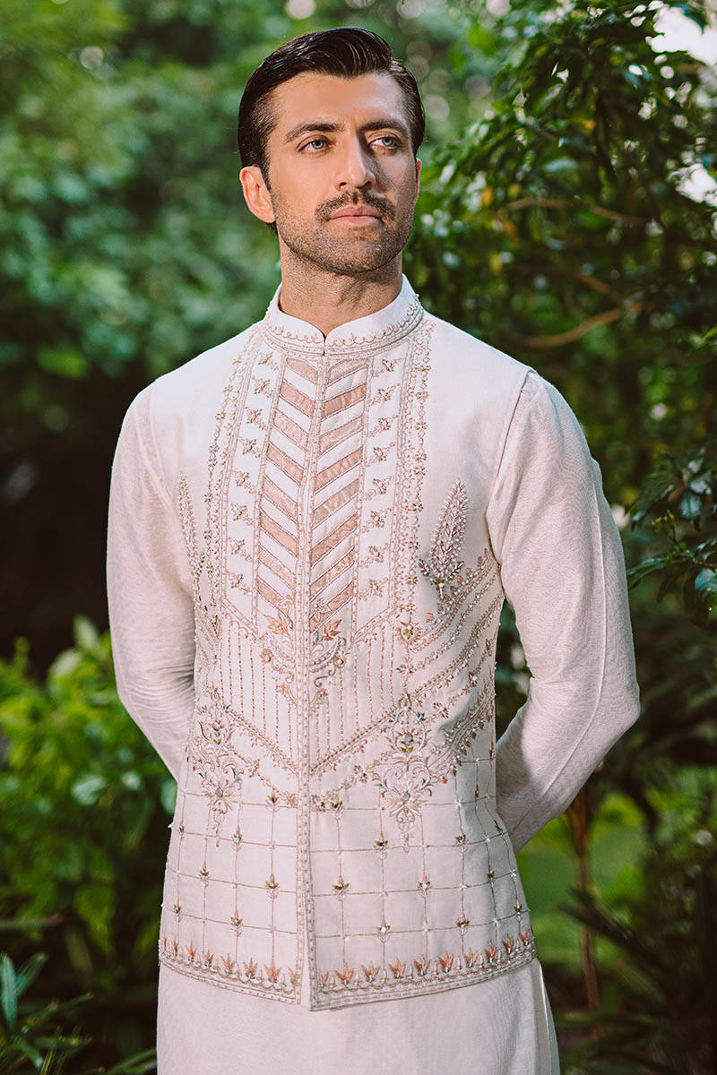 Pakistani Menswear | MNR-MAHVAR - Official Agha Fabrics Ltd. - Agha Fabrics UK