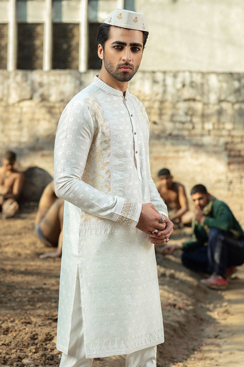 Pakistani Menswear | MNR-RUSTAM - Official Agha Fabrics Ltd. - Agha Fabrics UK