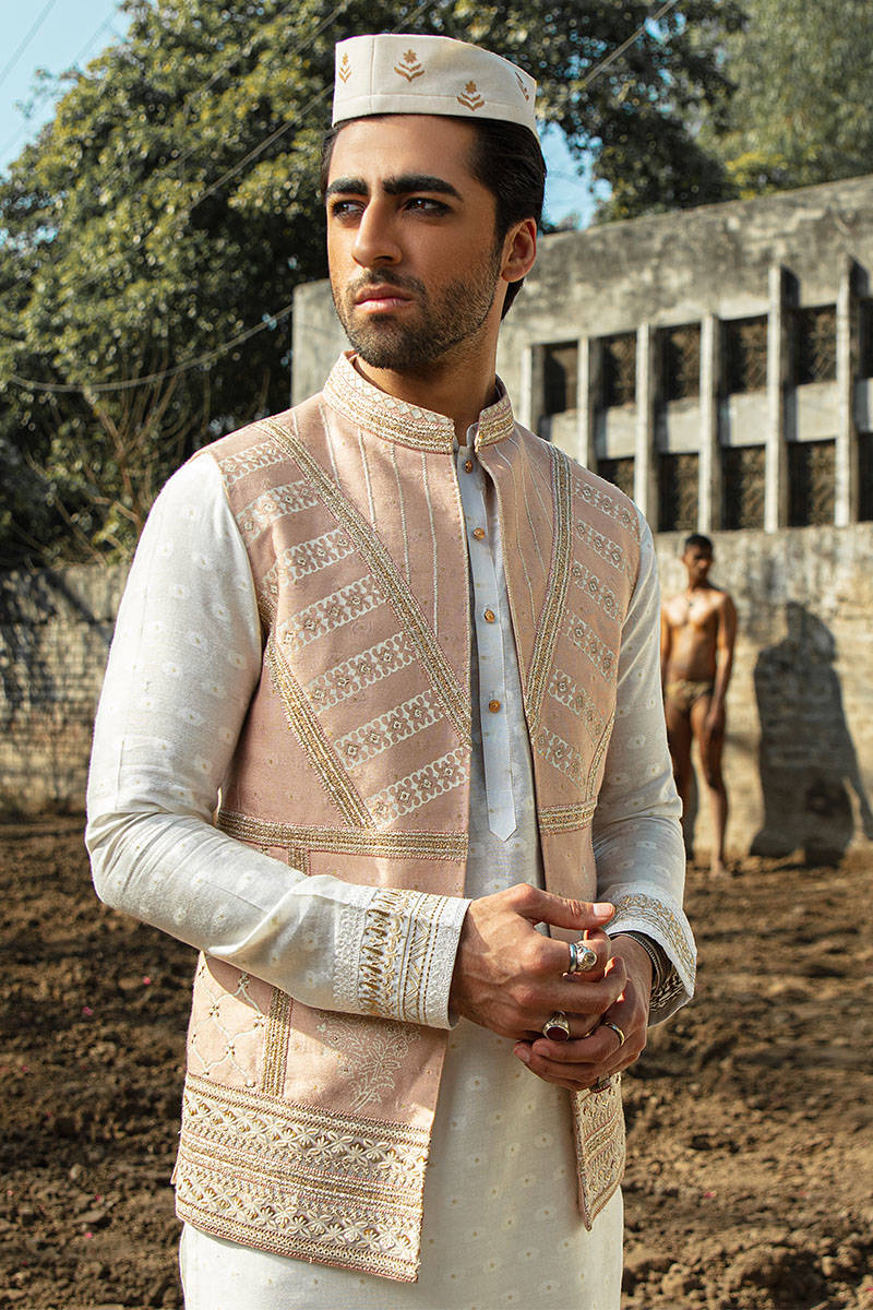 Pakistani Menswear | MNR-RUSTAM - Official Agha Fabrics Ltd. - Agha Fabrics UK