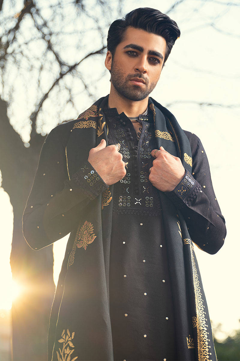 Pakistani Menswear | MNR-JHARA - Official Agha Fabrics Ltd. - Agha Fabrics UK