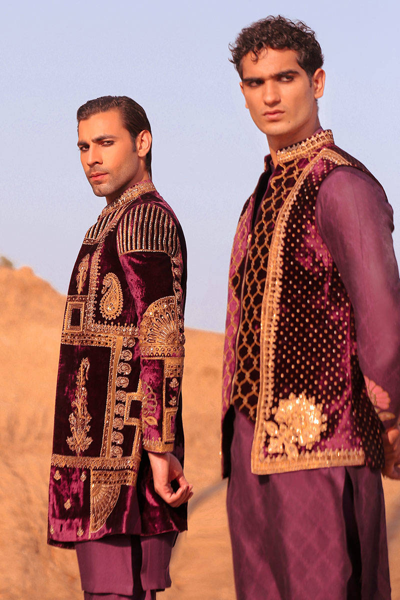 Pakistani Menswear | MNR-DRD - Official Agha Fabrics Ltd. - Agha Fabrics UK