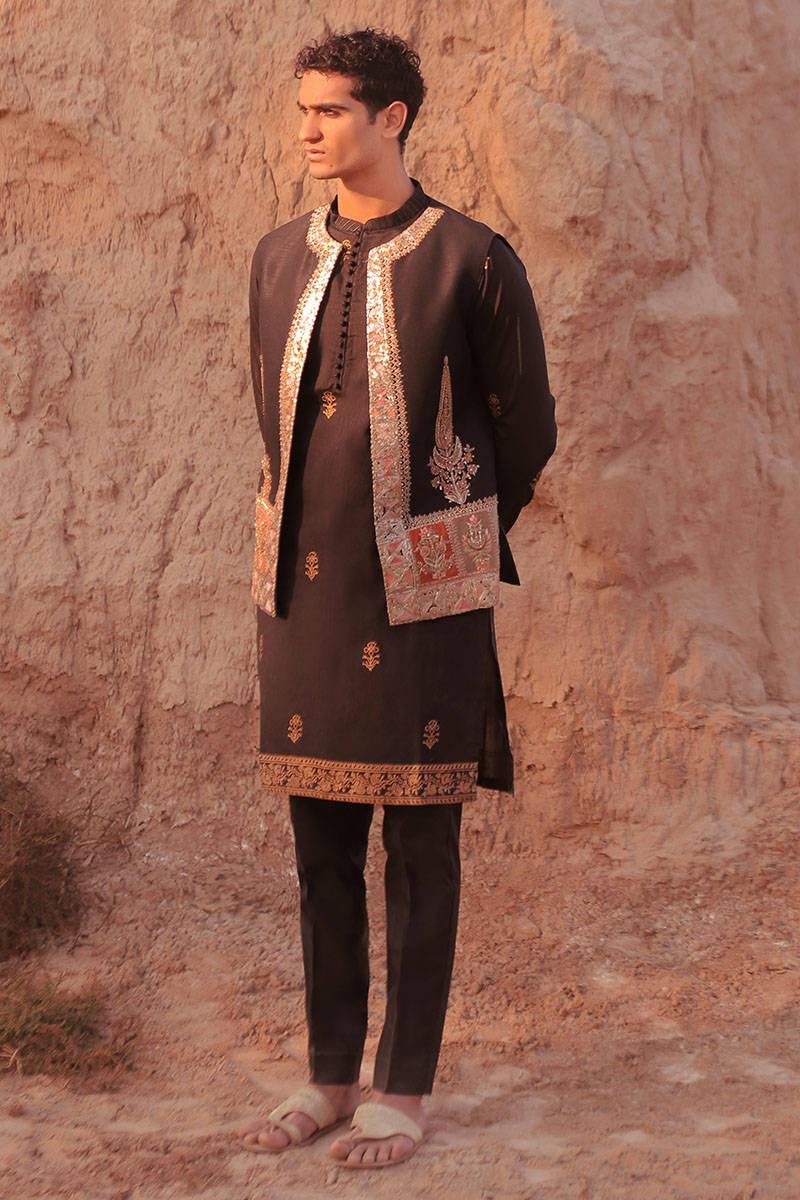 Pakistani Menswear | MNR-RAM GARH - Official Agha Fabrics Ltd. - Agha Fabrics UK