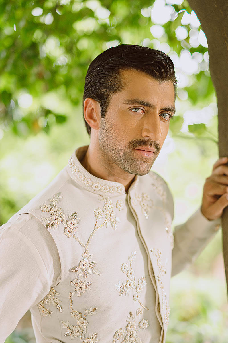 Pakistani Menswear | MNR-MARZOOK - Official Agha Fabrics Ltd. - Agha Fabrics UK