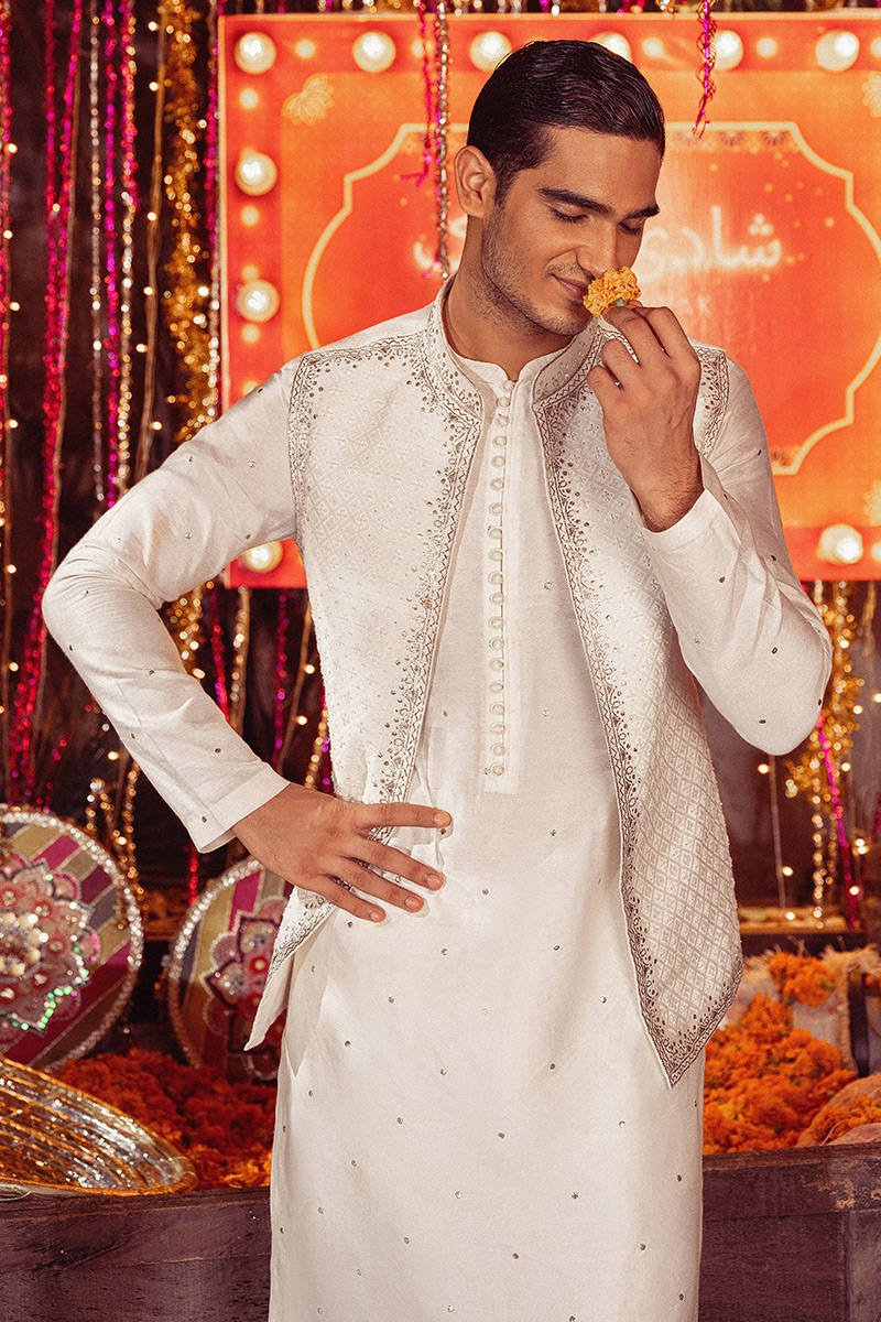 Pakistani Menswear | MNR-SHAHBALA - Official Agha Fabrics Ltd. - Agha Fabrics UK