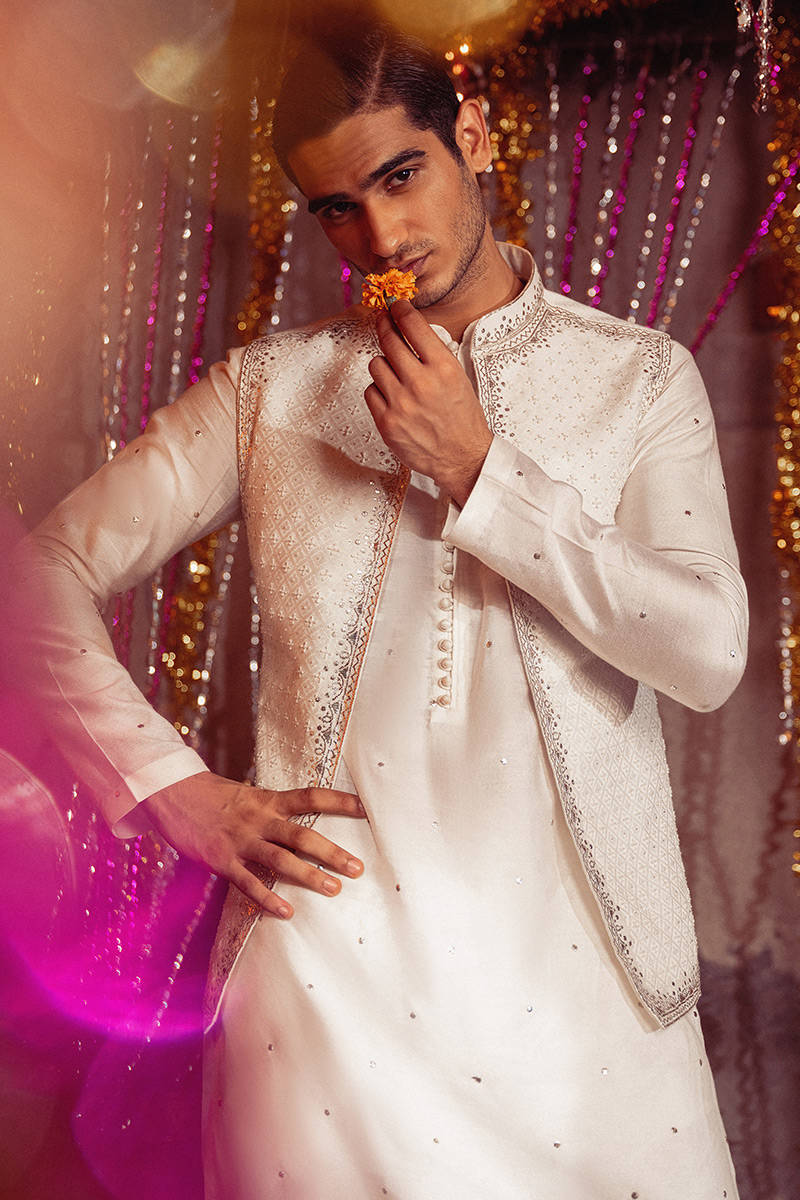 Pakistani Menswear | MNR-SHAHBALA - Official Agha Fabrics Ltd. - Agha Fabrics UK