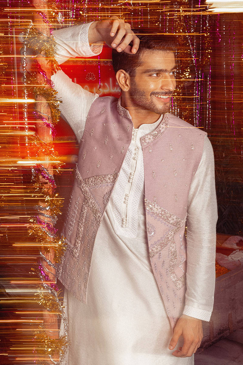 Pakistani Menswear | MNR-YSF - Official Agha Fabrics Ltd. - Agha Fabrics UK