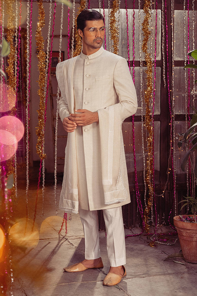 Pakistani Menswear | MNR-SHL - Official Agha Fabrics Ltd. - Agha Fabrics UK