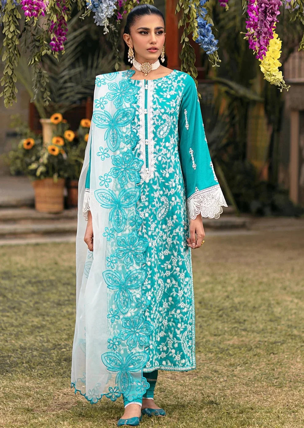 Mohagni | Muntazir Luxury Lawn 24 | MGZ-10