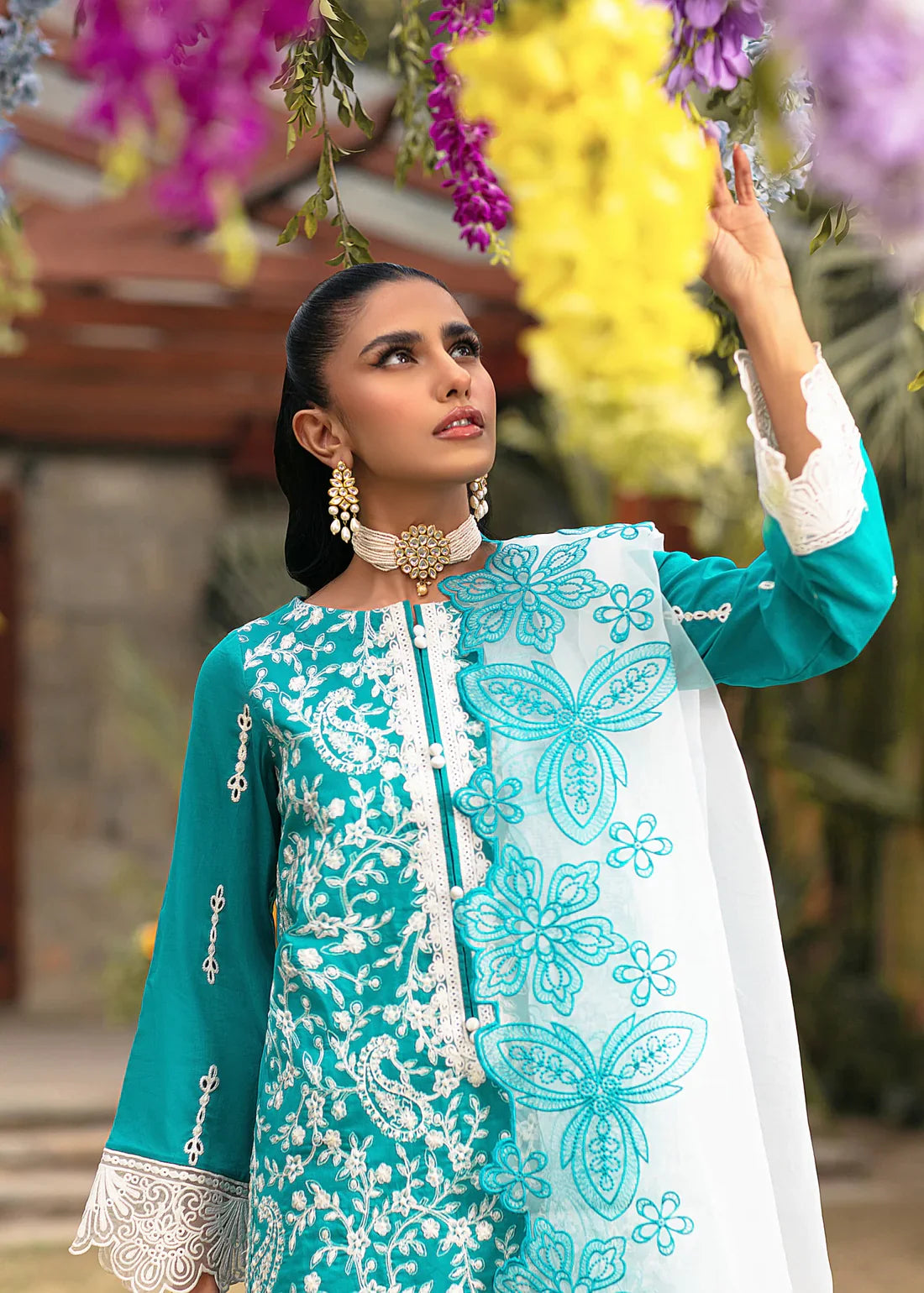 Mohagni | Muntazir Luxury Lawn 24 | MGZ-10