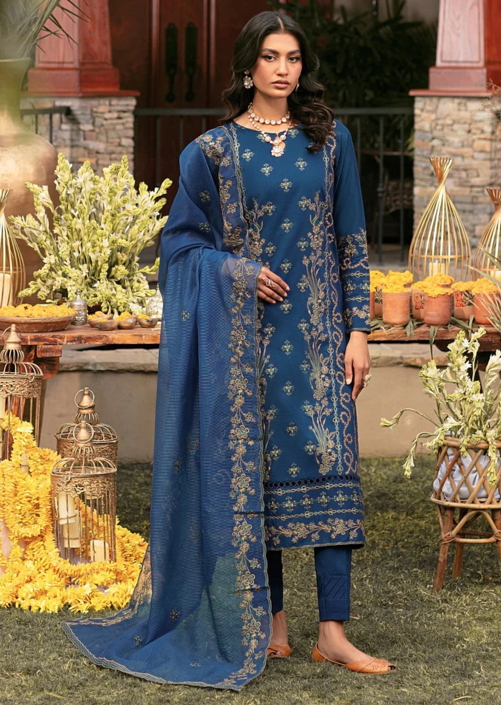 Mohagni | Muntazir Luxury Lawn 24 | CM-06