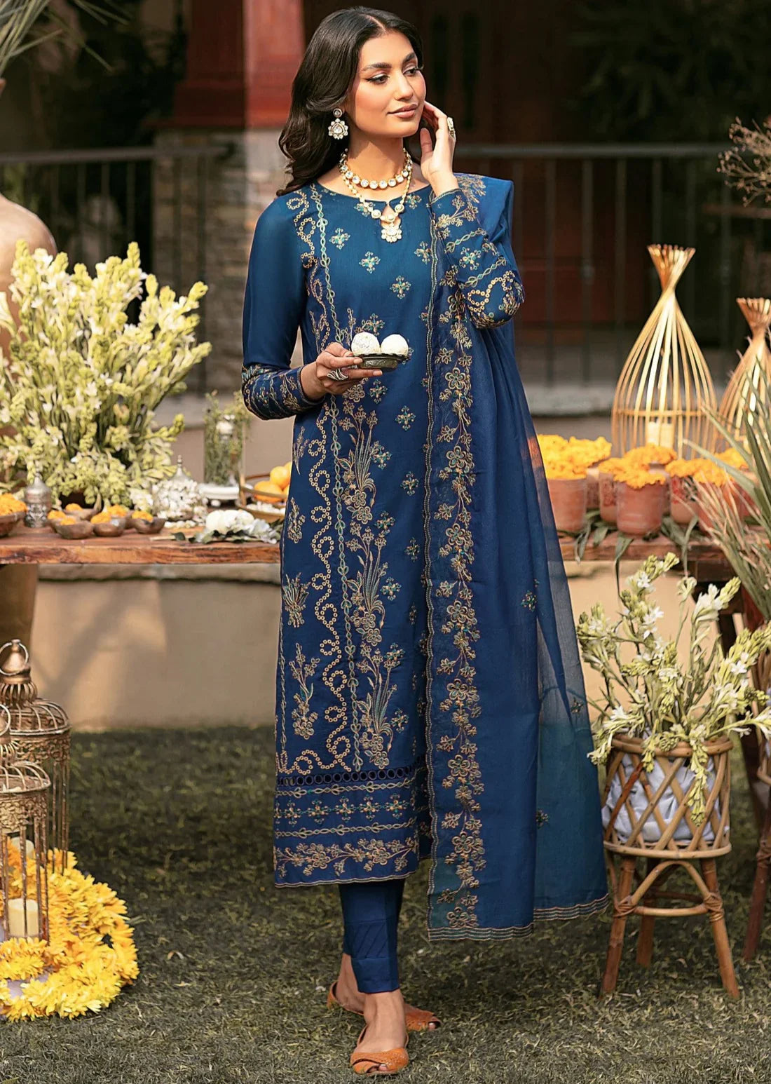 Mohagni | Muntazir Luxury Lawn 24 | CM-06