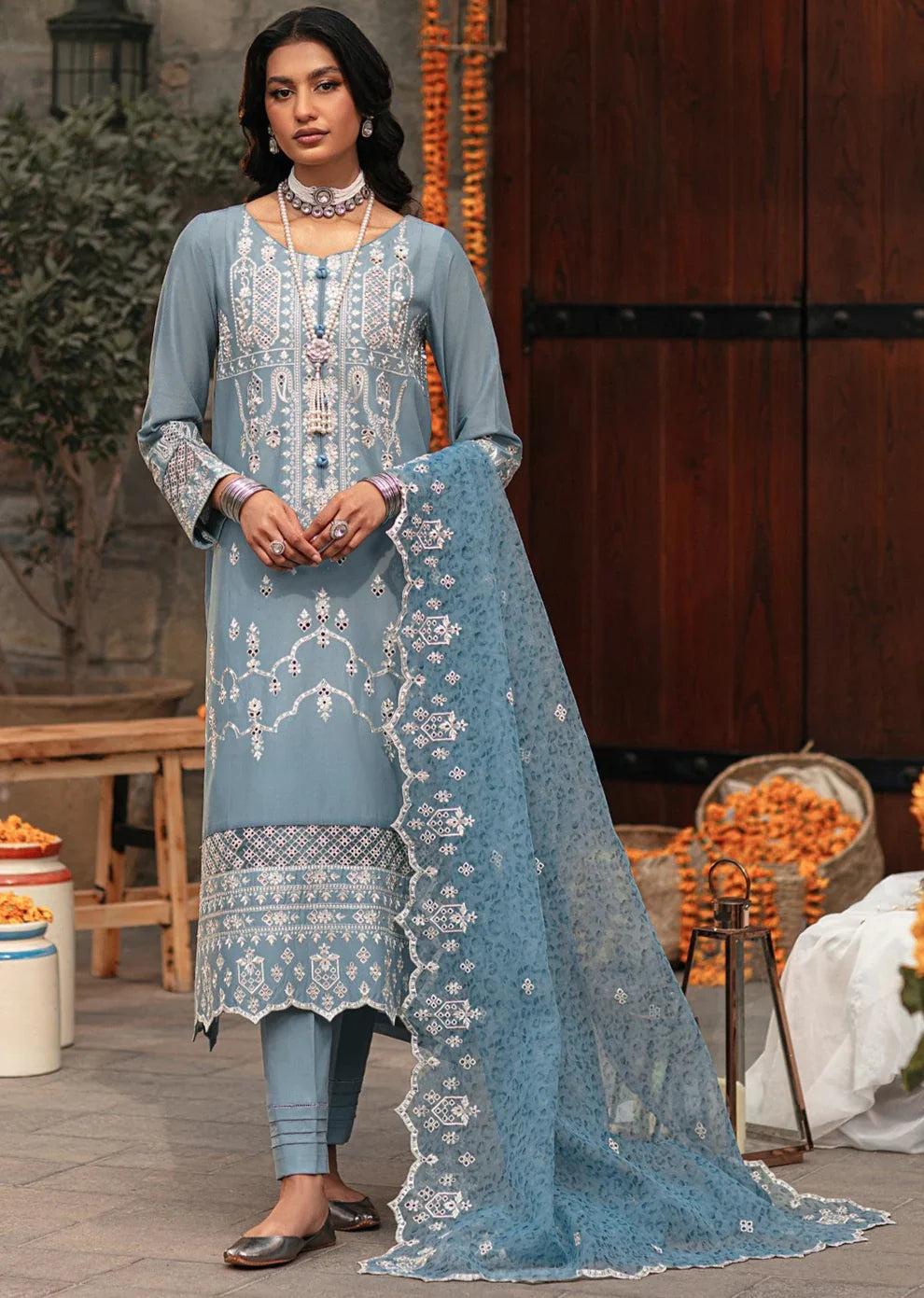 Mohagni | Muntazir Luxury Lawn 24 | CM-07