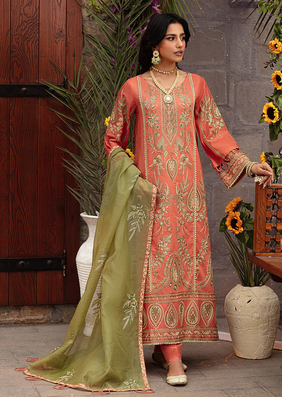 Mohagni | Muntazir Luxury Lawn 24 | CM-09