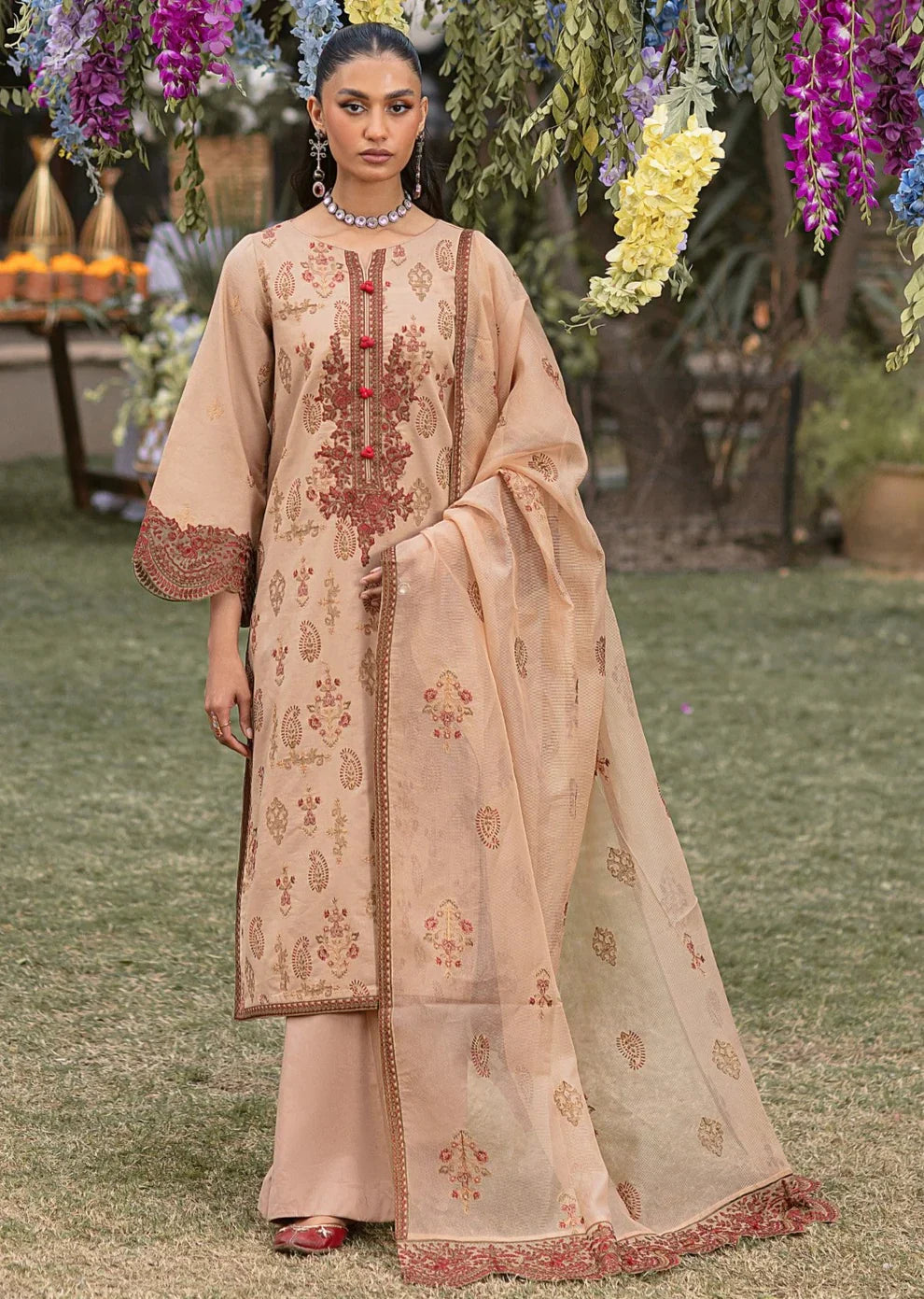 Mohagni | Muntazir Luxury Lawn 24 | CM-11