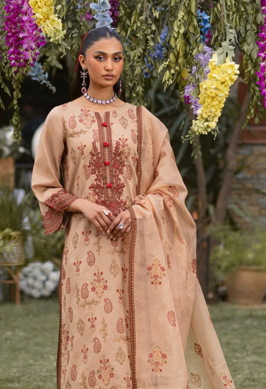 Mohagni | Muntazir Luxury Lawn 24 | CM-11