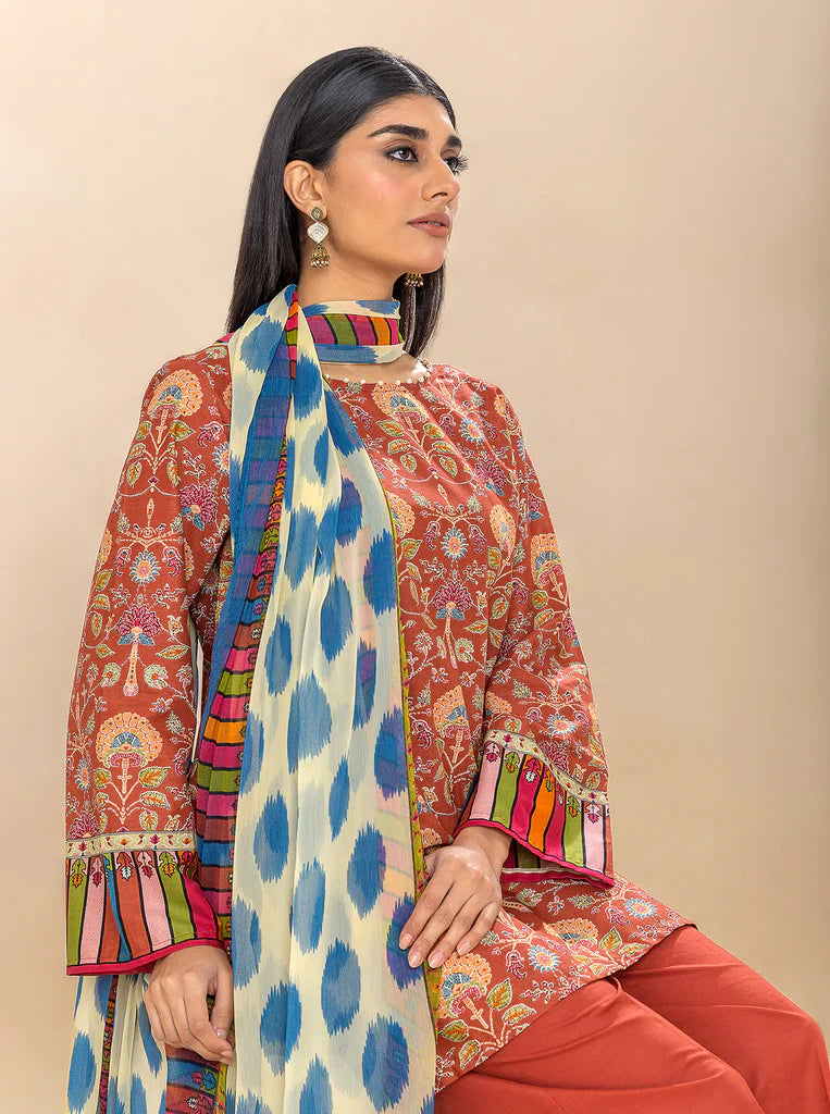 Morbagh | Lawn Collection 24 | AUBURN SKY