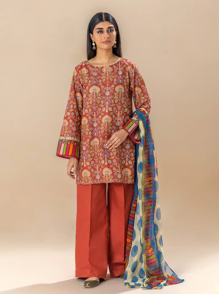 Morbagh | Lawn Collection 24 | AUBURN SKY