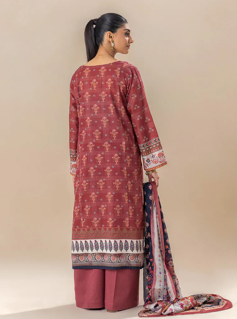 Morbagh | Lawn Collection 24 | ROYALTY RED