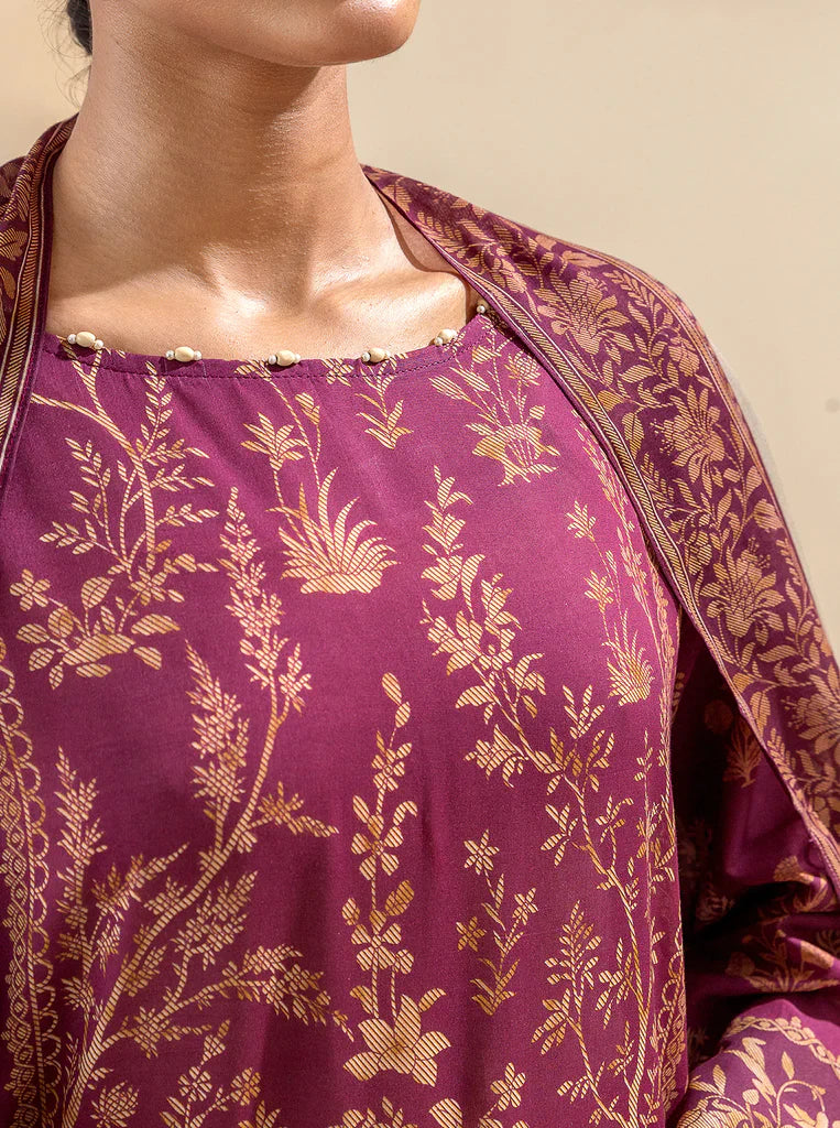 Morbagh | Lawn Collection 24 | MAGENTA MOON