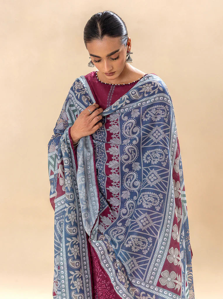 Morbagh | Lawn Collection 24 | WINE WARMTH
