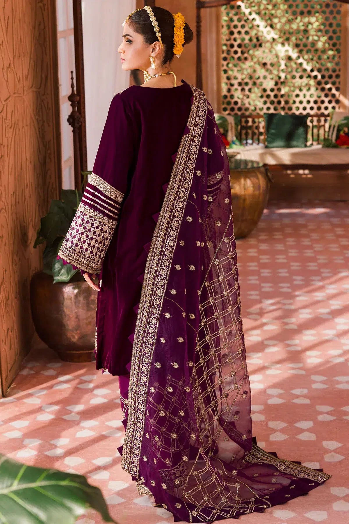 Motifz | Grand Velour Velvet Collection | 4405 - Official Motifz - Agha Fabrics UK