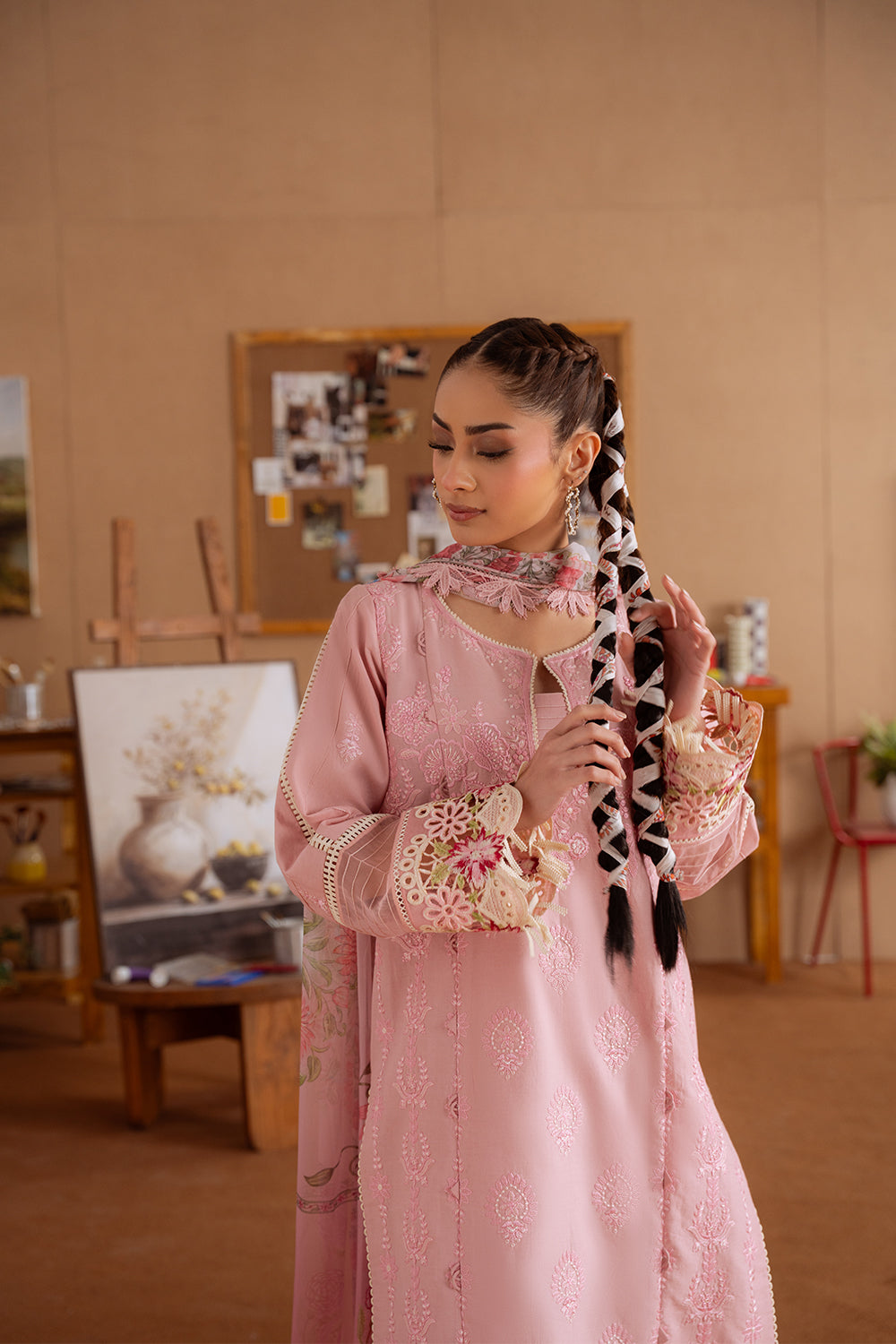 Saira Rizwan | Laanem Summer Lawn 25 | LEYLA-B-SRL25-04