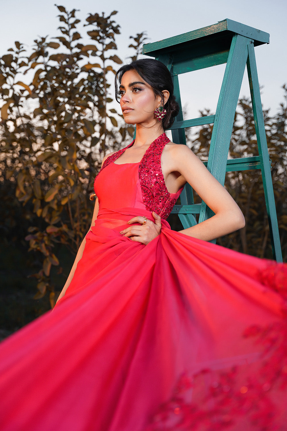 Nilofer Shahid | Verve Summer 24 | Radiant Rebel (Saree)