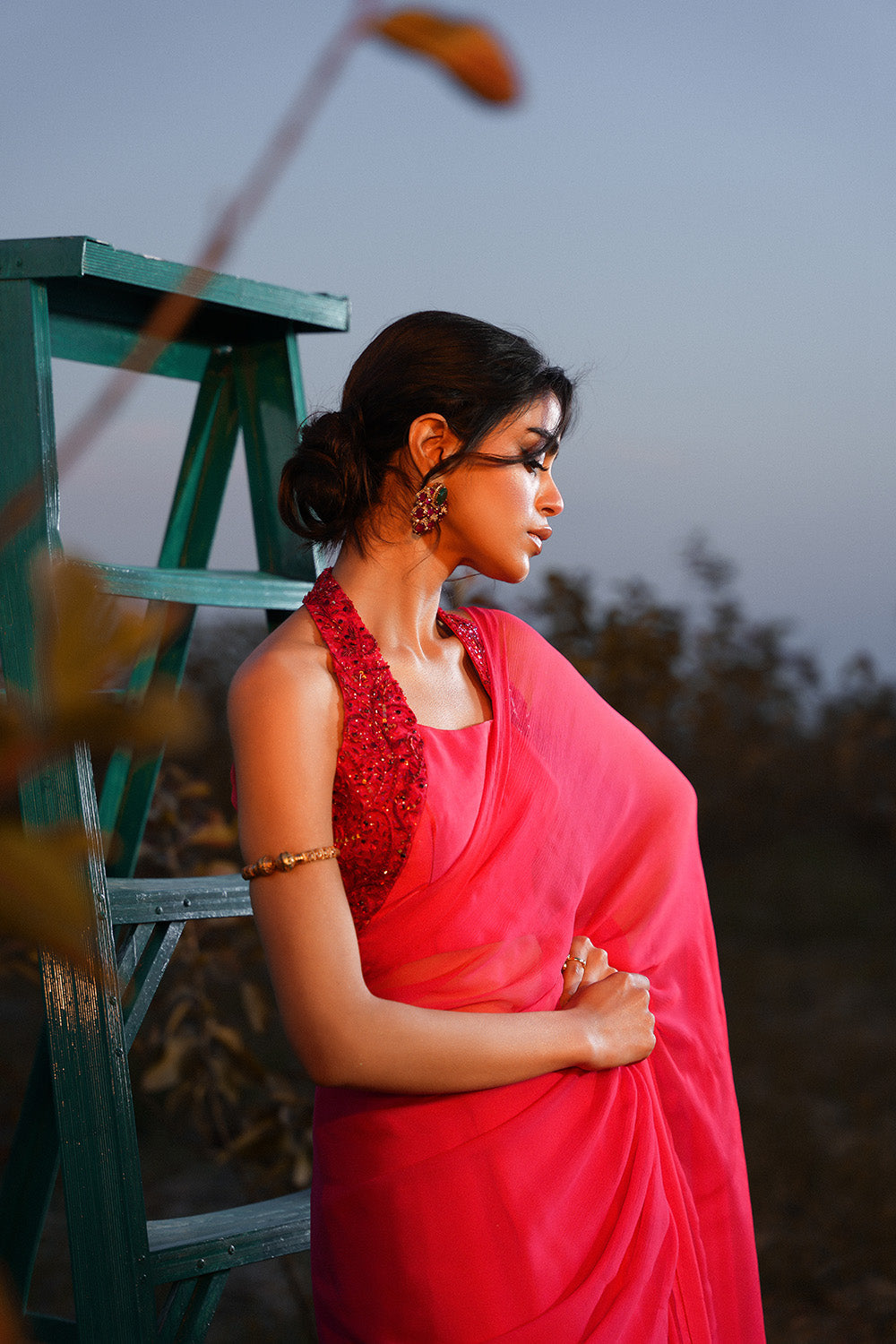 Nilofer Shahid | Verve Summer 24 | Radiant Rebel (Saree)