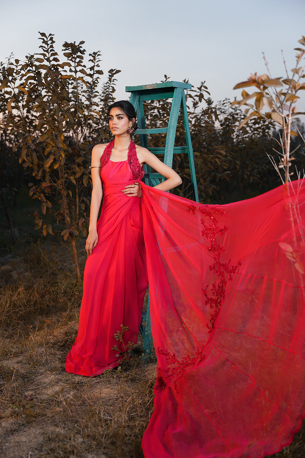 Nilofer Shahid | Verve Summer 24 | Radiant Rebel (Saree)