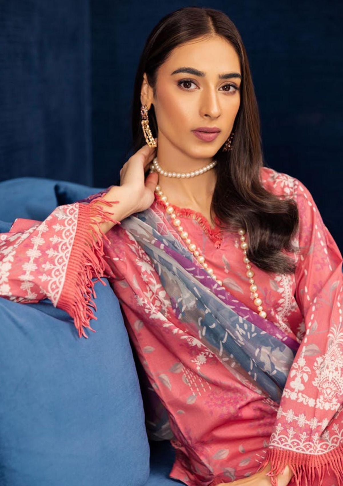 Lawn Collection - Nureh - Signature Prints - NSP#57 - Official Nureh - Agha Fabrics UK