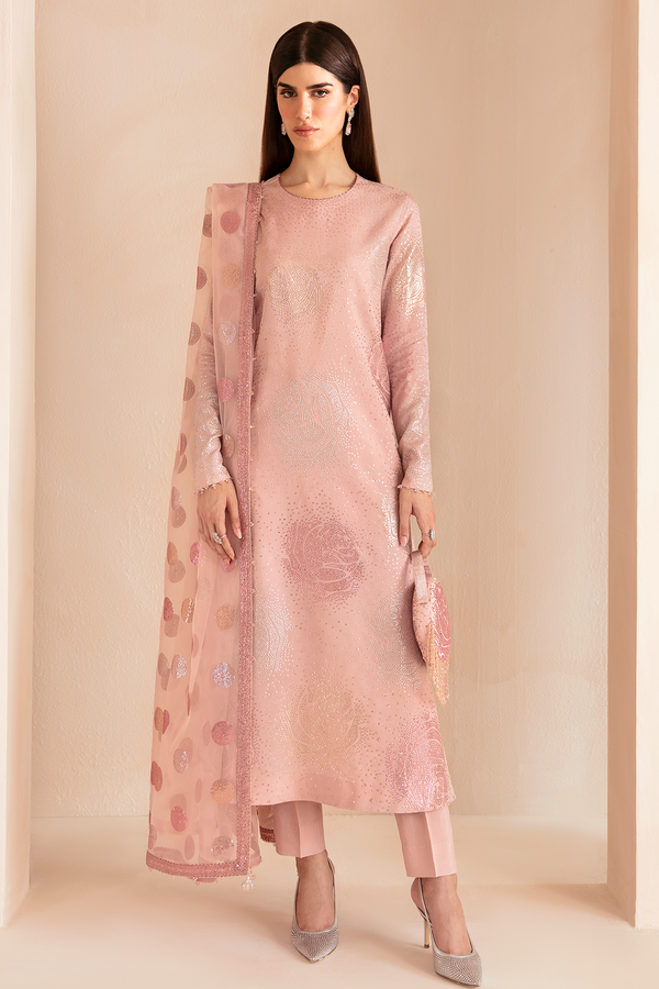 Jazmin | Formals Collection | Raw Silk UR-7032 - Official Jazmin - Agha Fabrics UK