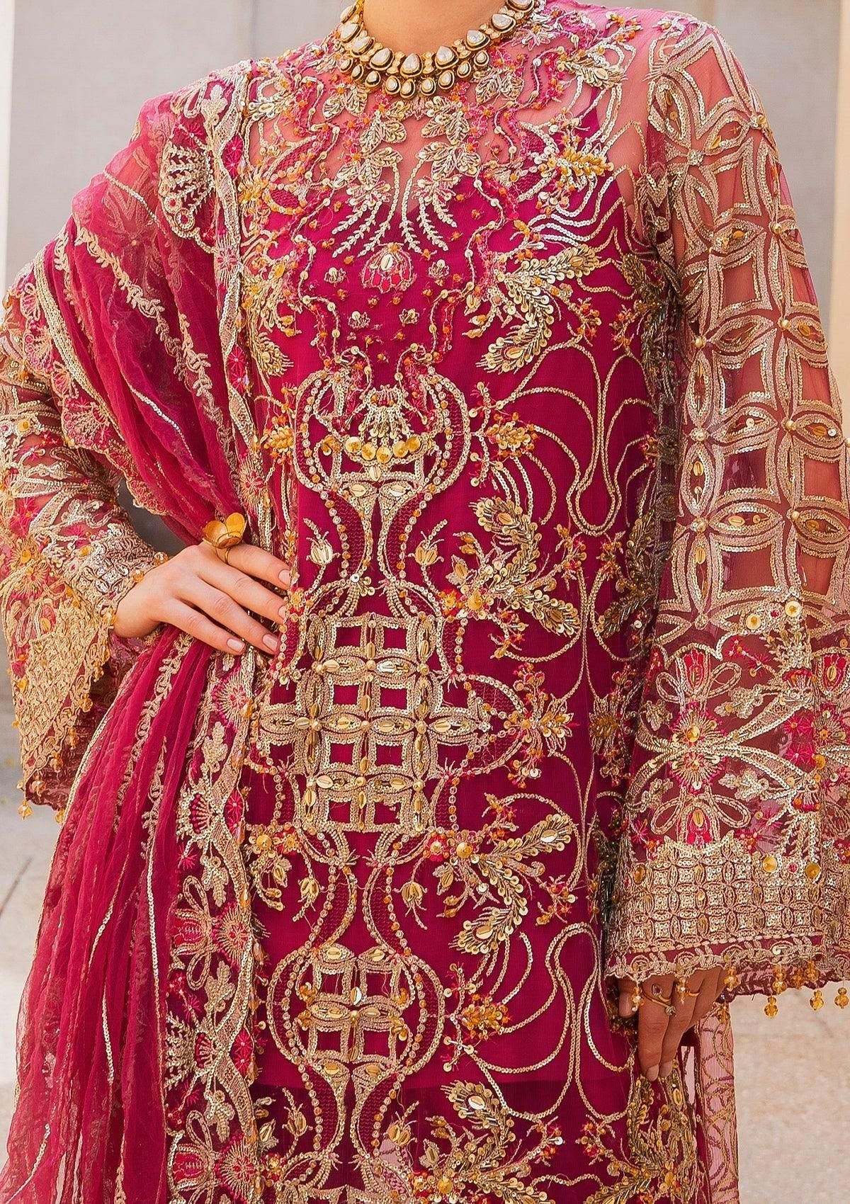 Formal Collection - Elaf - Evara - Wedding - EEB#02 - ZEPHYR - Official Elaf Premium - Agha Fabrics UK