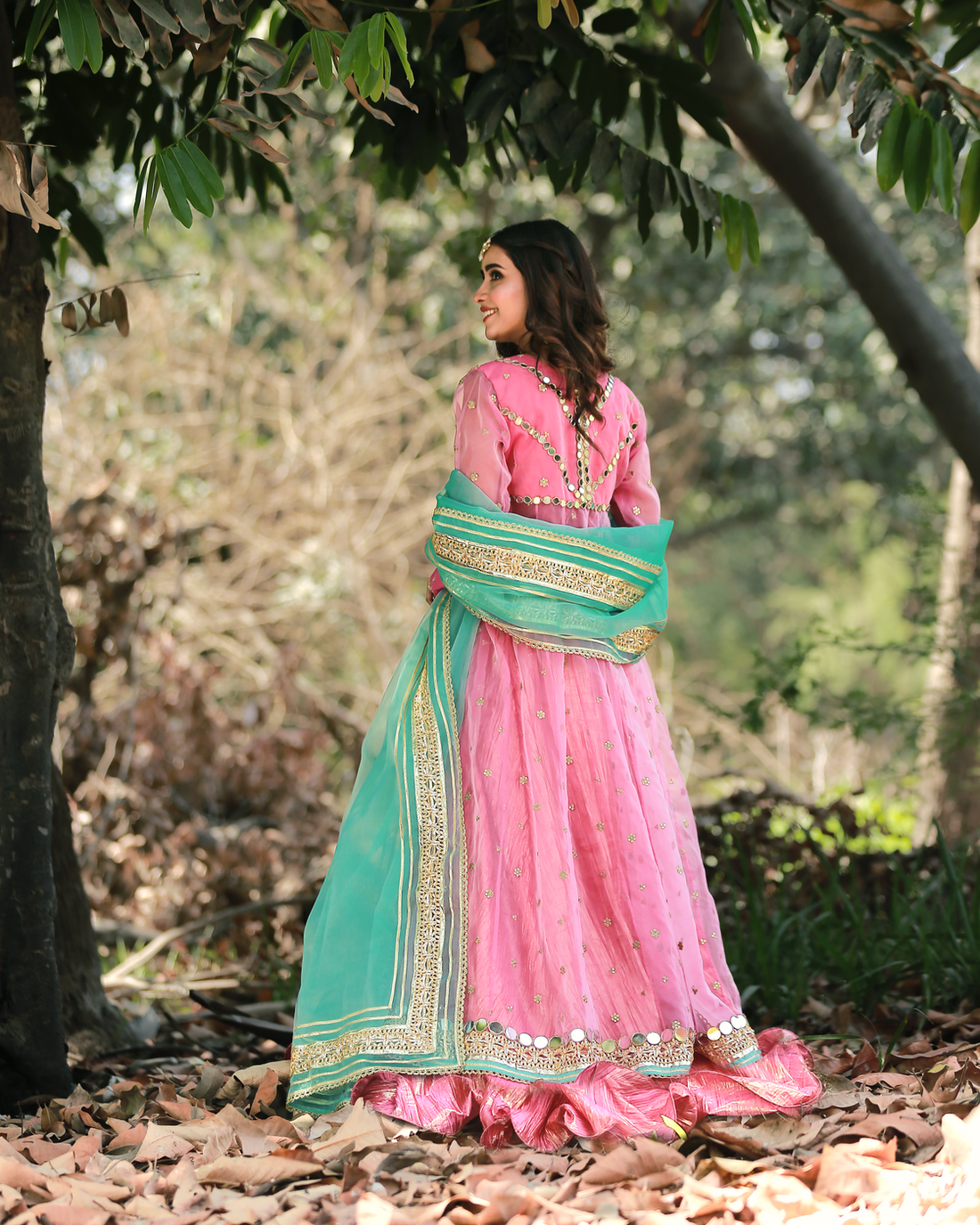 Zar | Formals Wear | Pink/Turquoise - Official Zar - Agha Fabrics UK