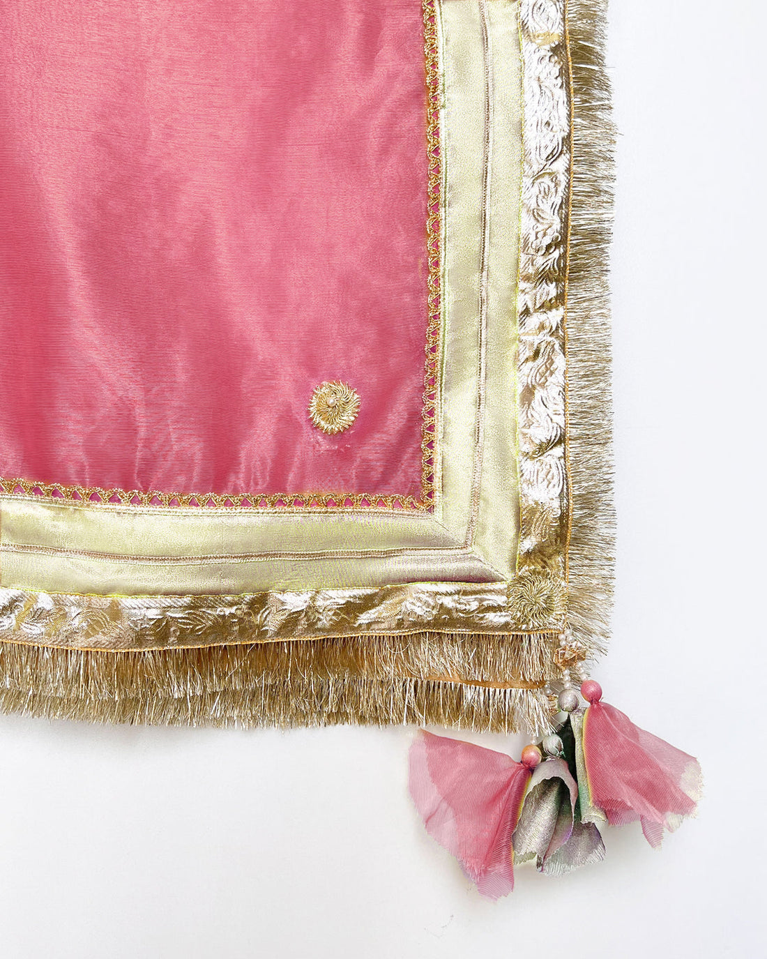 Zar | Gharara Formals | Gold/Pink - Official Zar - Agha Fabrics UK