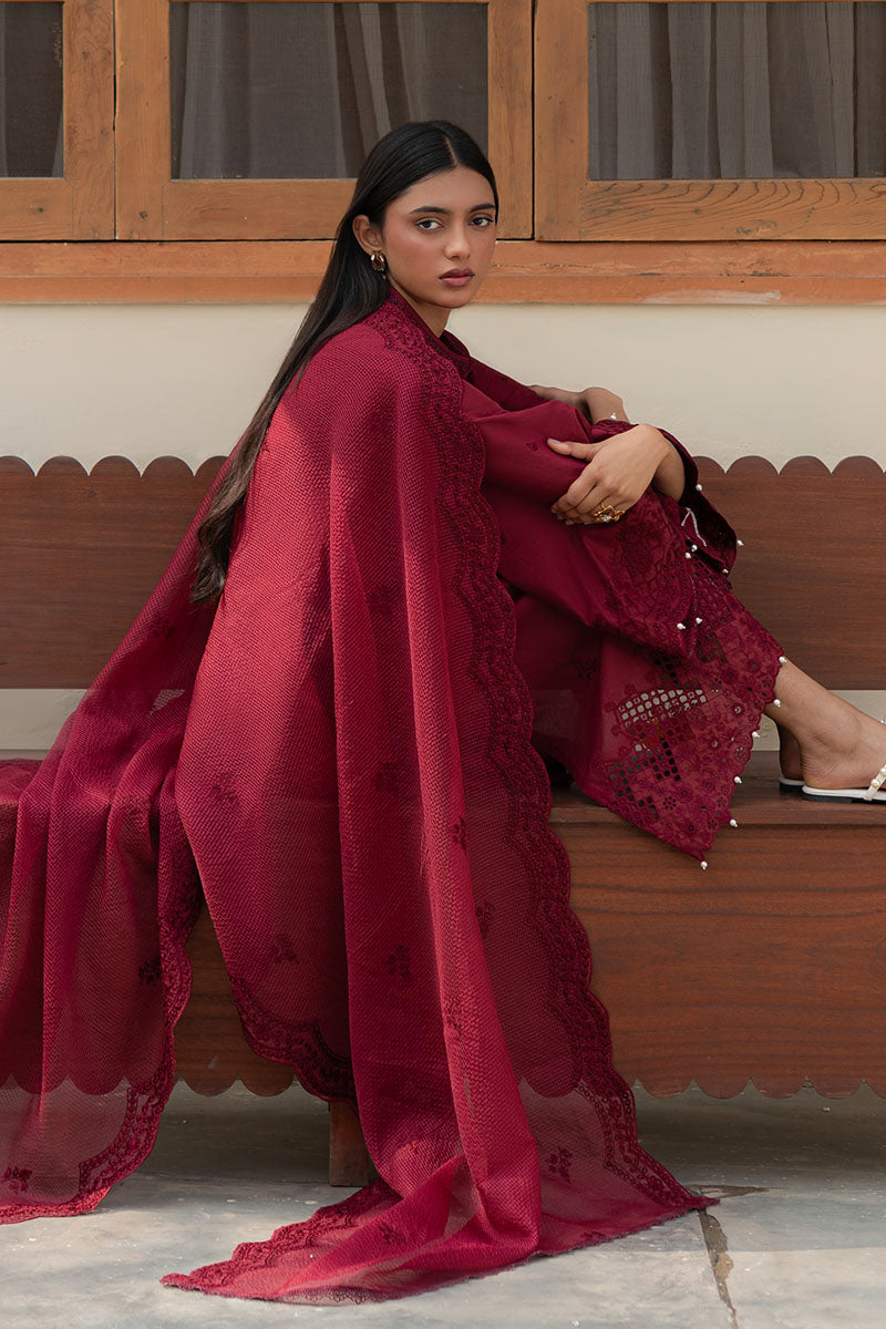 Cross Stitch | Mahiri Lawn 25 | RUBY GLINT