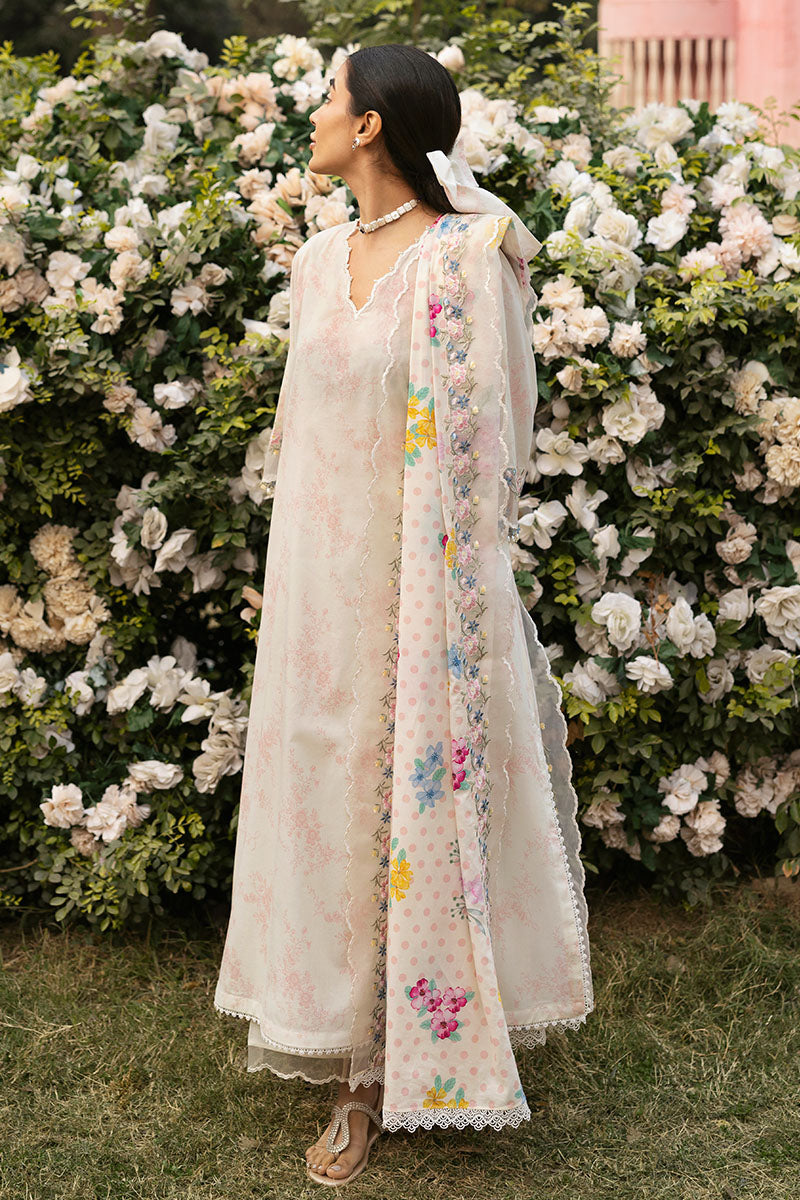 Cross Stitch | Premium Lawn 25 | PASTEL BLOOM - Official Cross Stitch - Agha Fabrics UK