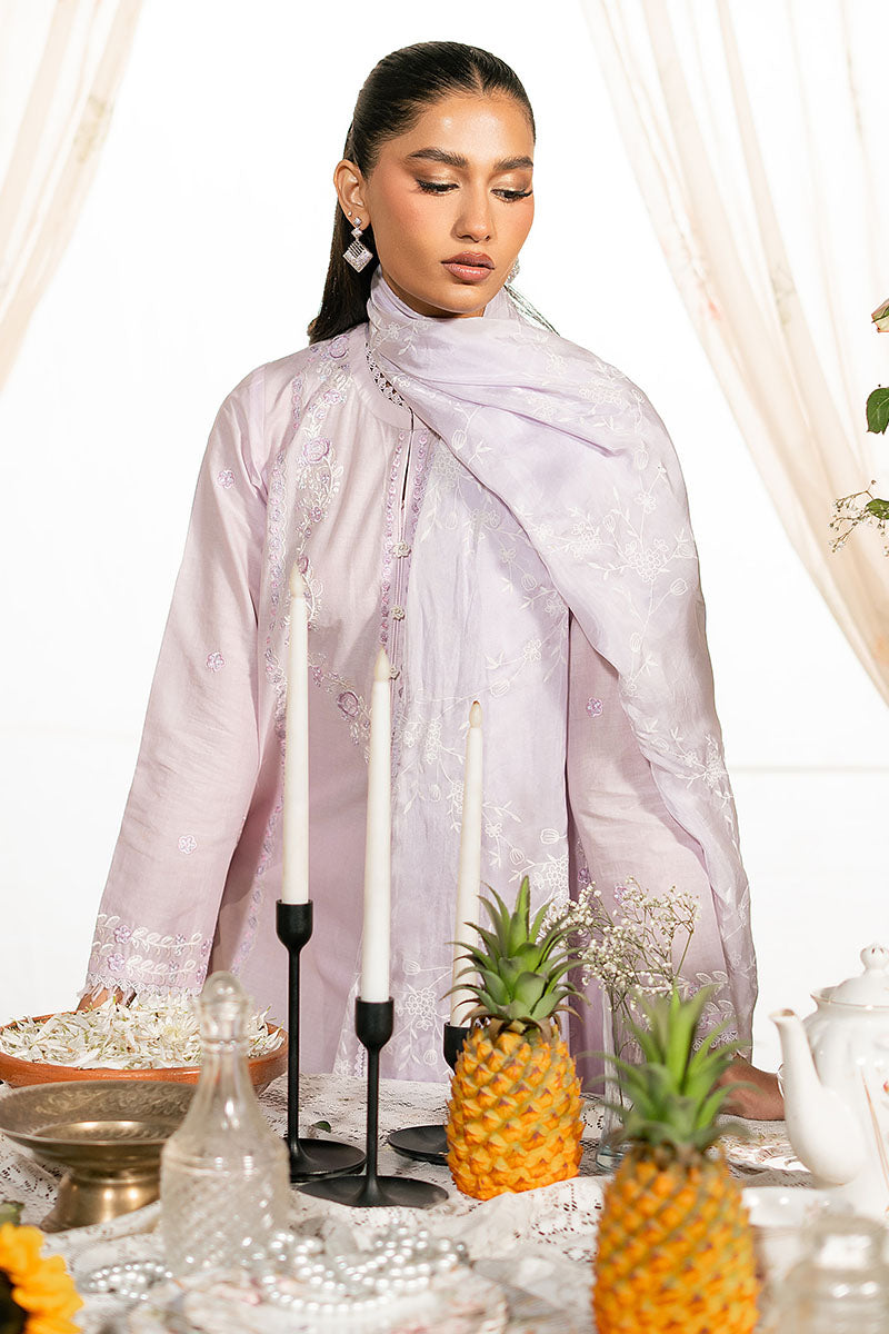Cross Stitch | Mahiri Lawn 25 | ORCHID BLISS - Official Cross Stitch - Agha Fabrics UK